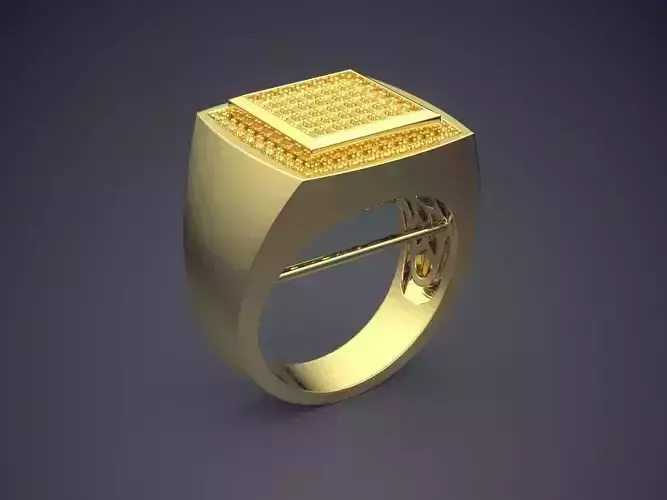 Thick Ring CAD-3363 3D print model