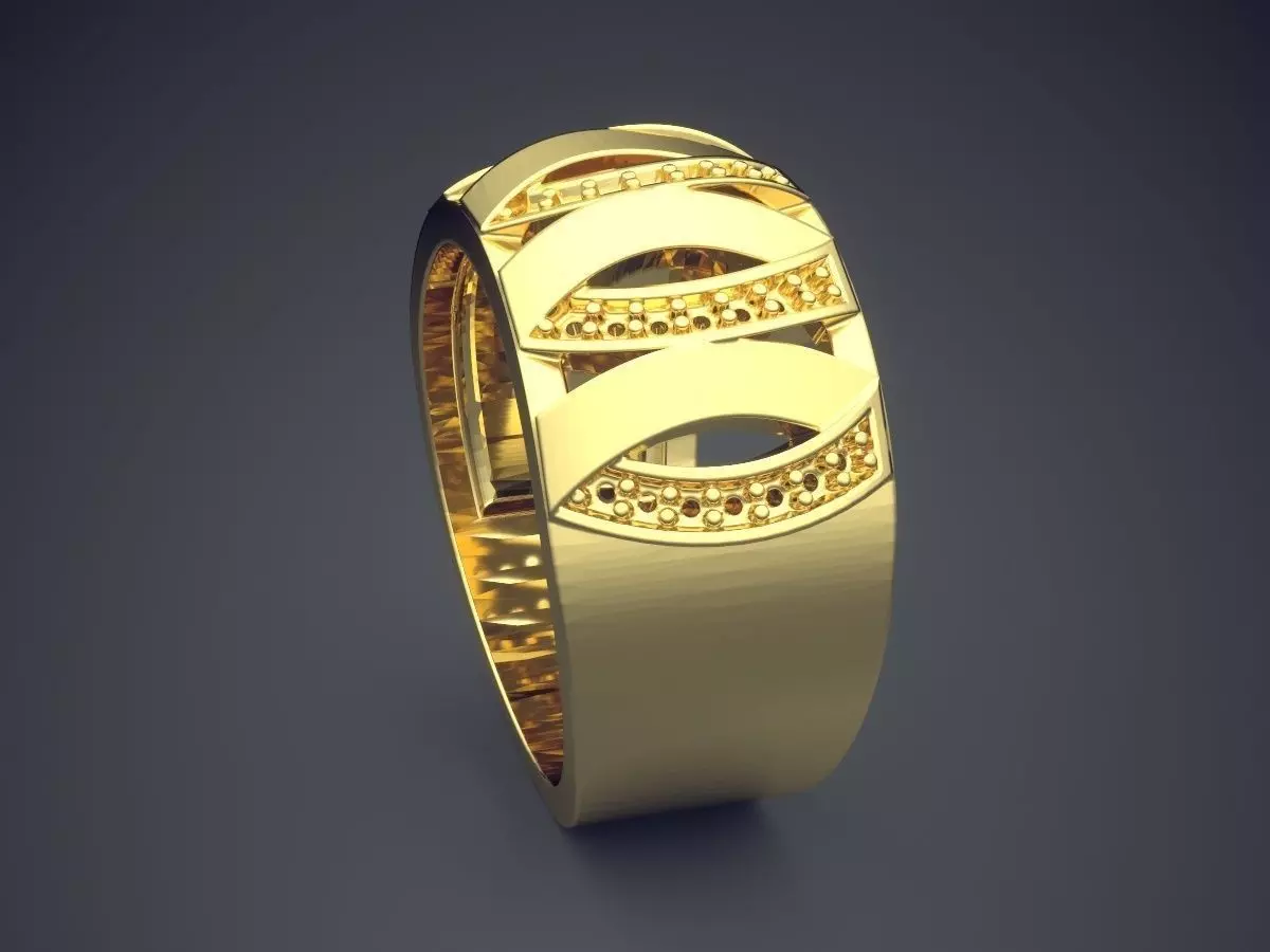 Ring CAD-3350 3D print model_3