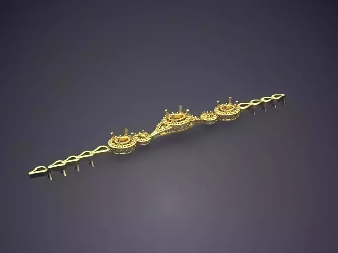 Bracelet CAD-3332 3D print model