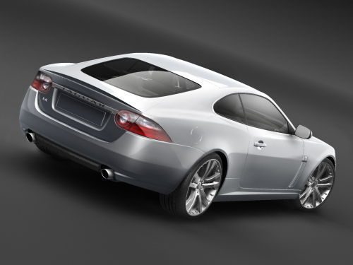 Jaguar xk 2007 3D model_4