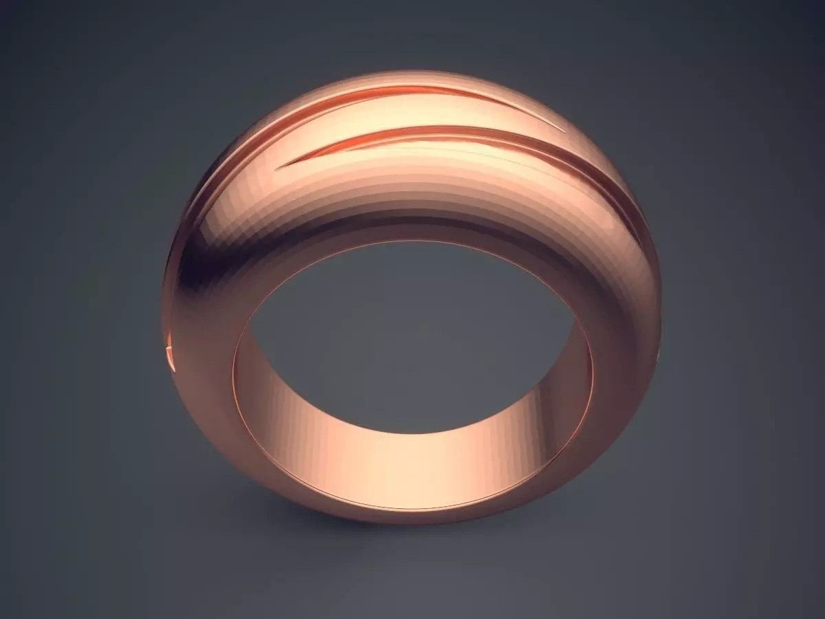 Ring CAD-3315 3D print model_2