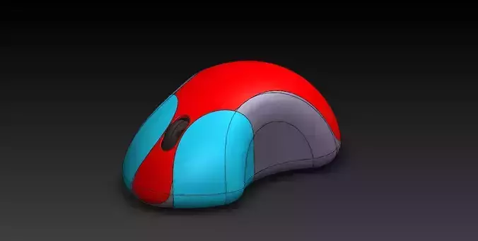 Mouse design Free 3D model