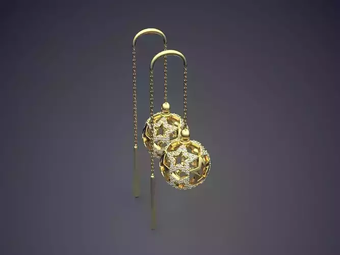 Earrings CAD-3185
