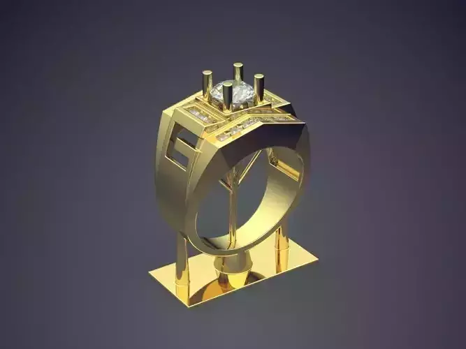 Sophisticated Jewelry Piece CAD 3079 3D print model