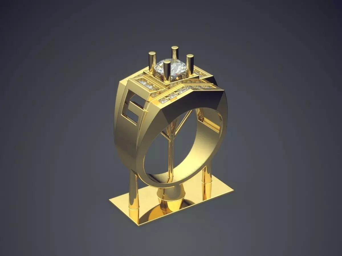 Sophisticated Jewelry Piece CAD 3079 3D print model