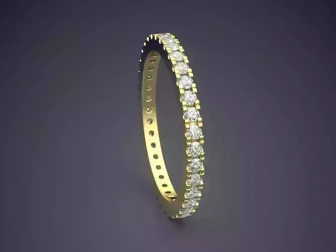 Simple Ring With Ornaments CAD 3077