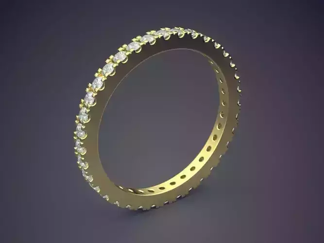 Simple Ring With Ornaments CAD 3077
