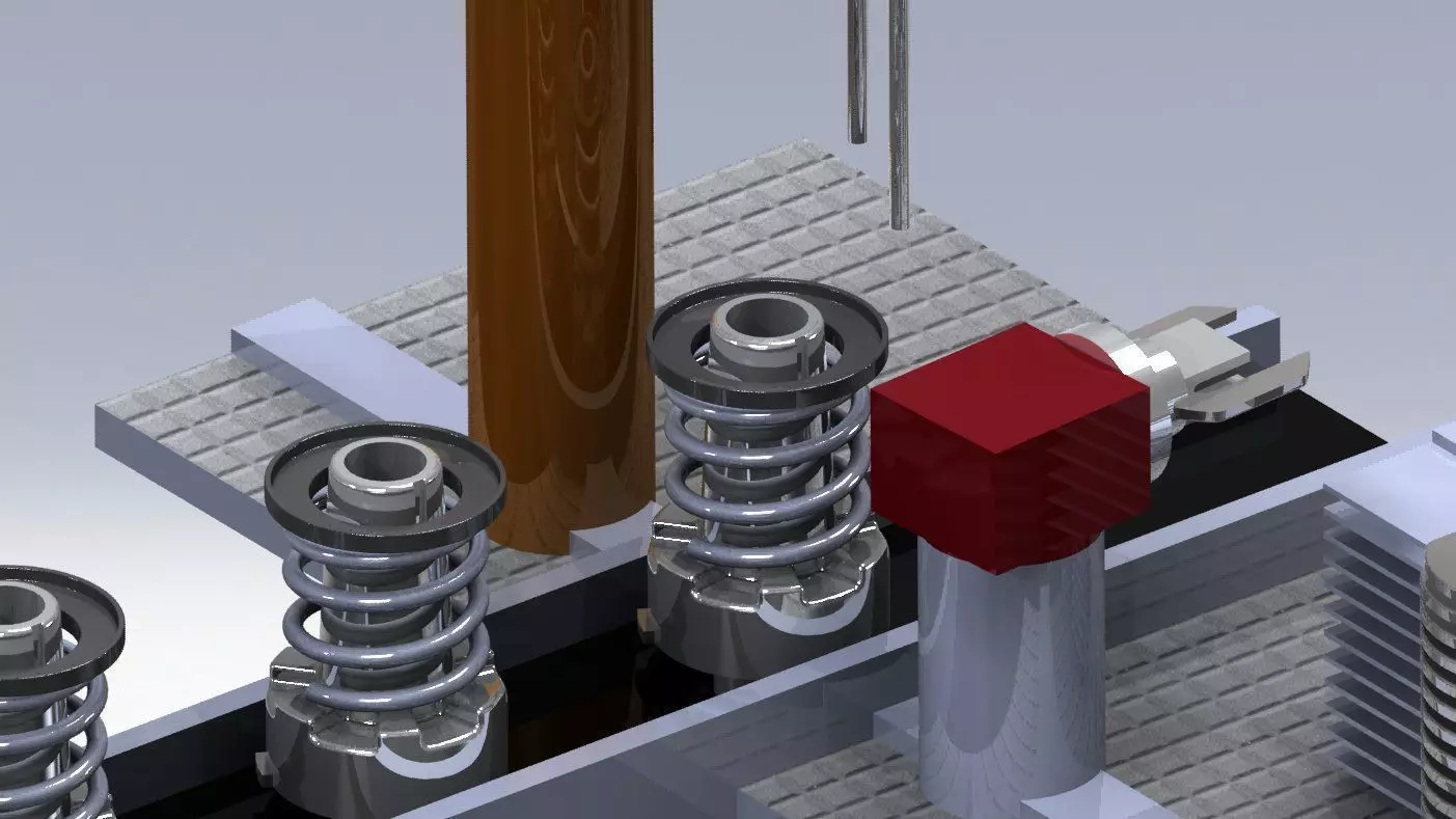 Conveyor assembly design Free 3D model_0
