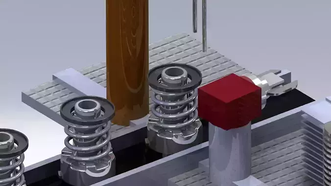 Conveyor assembly design Free 3D model
