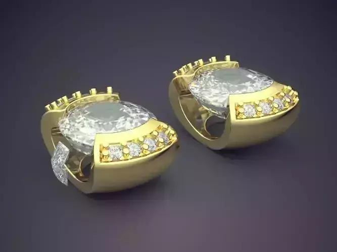 Luxury Brooches With Sophisticated Diamond CAD 3091