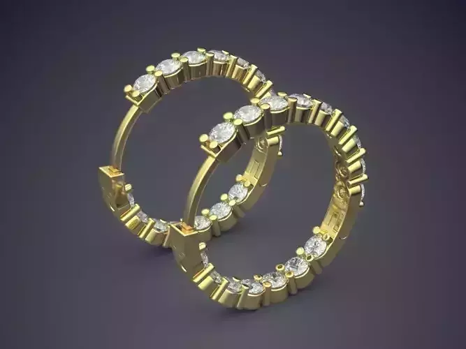 Earrings With Diamonds CAD 3056