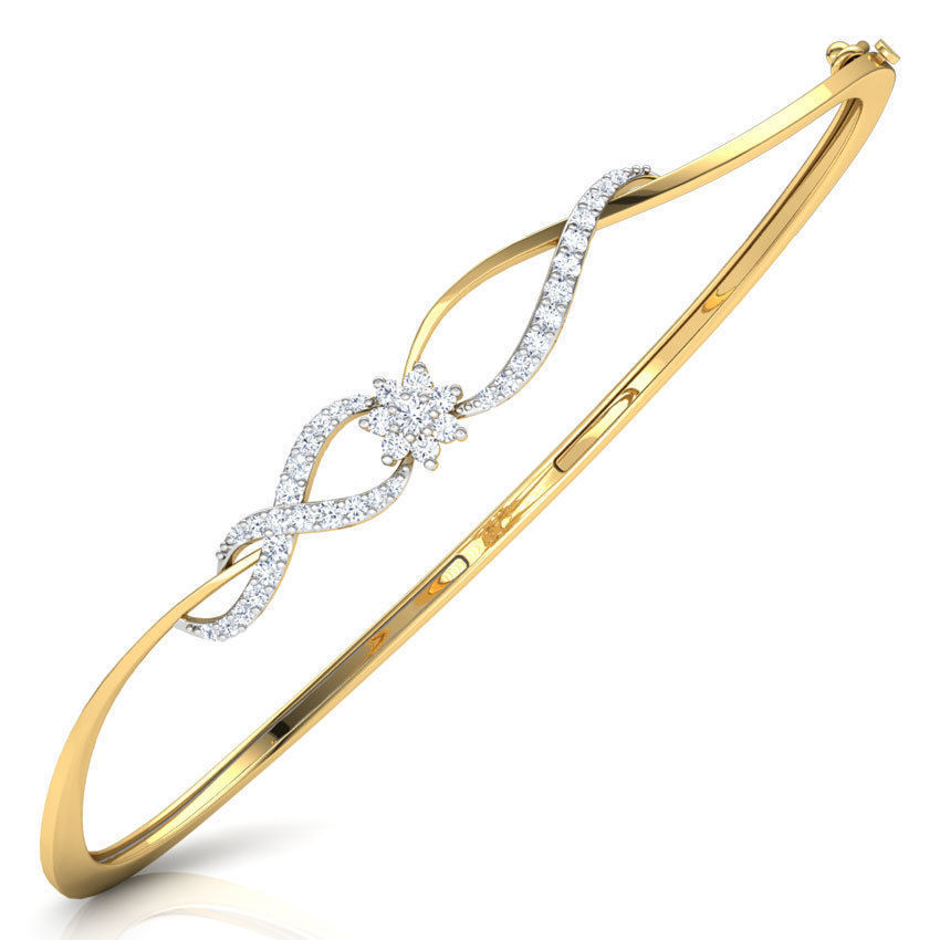 Petite Cluster Bracelet 3D print model_3