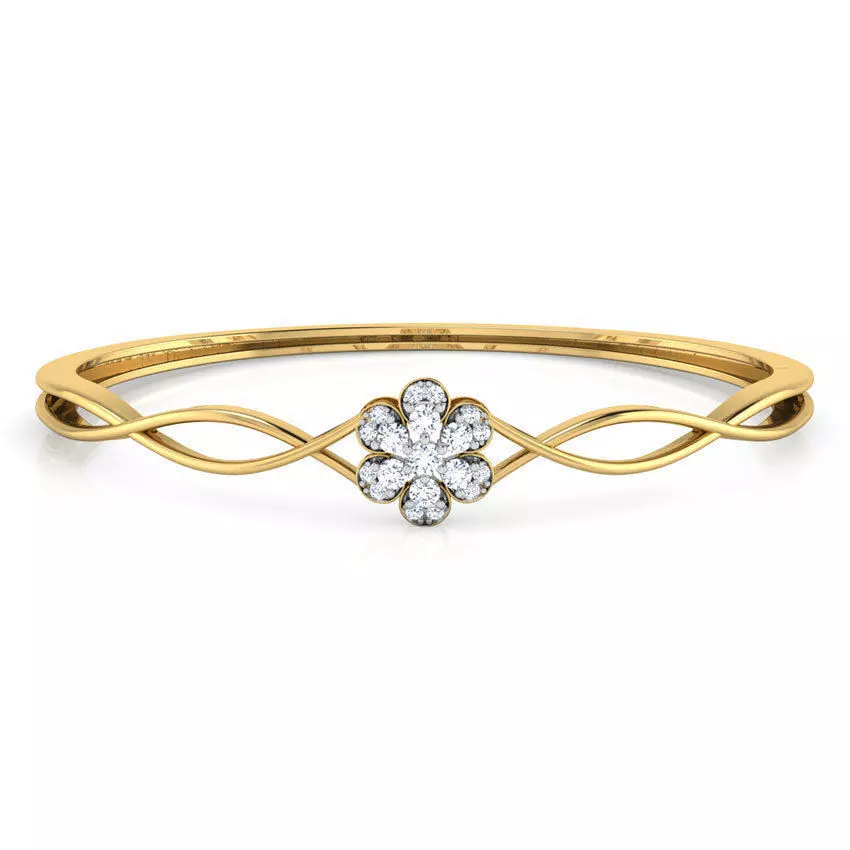 Twine Flower Bracelet 3D print model