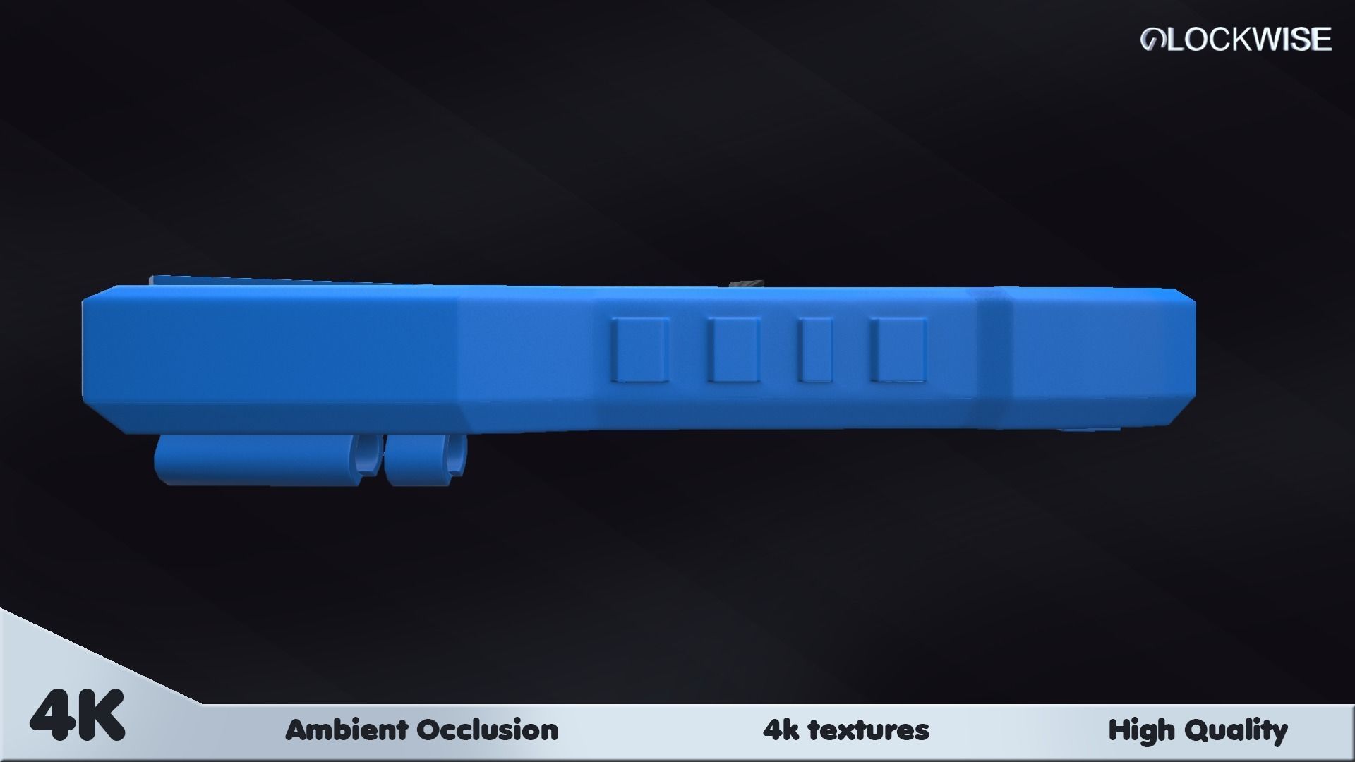 Multimeter digital Low-poly 3D model_3