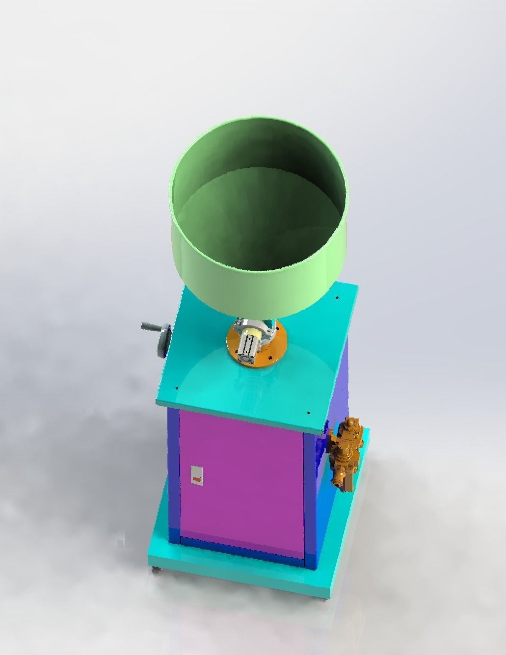 Vertical filling machine 3D model_6