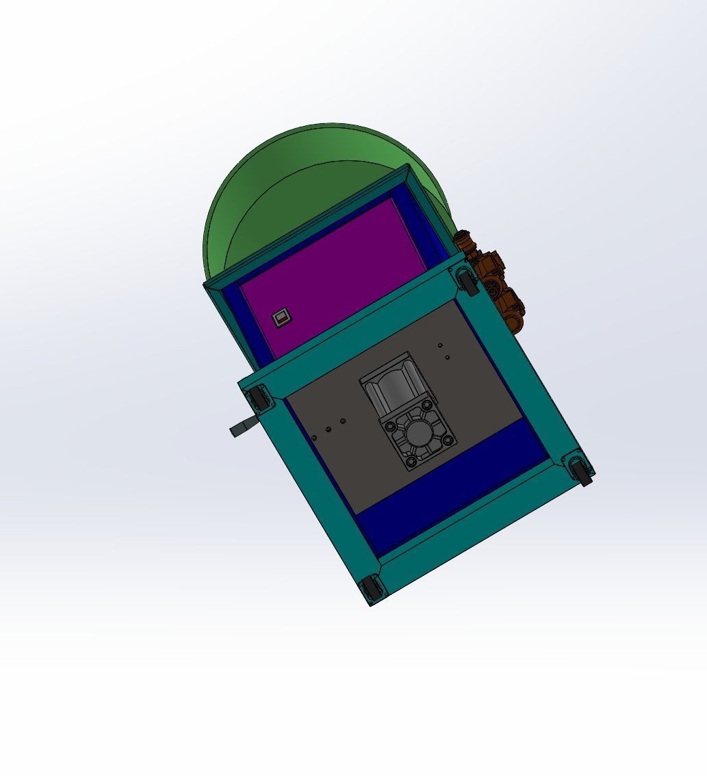 Vertical filling machine 3D model_4