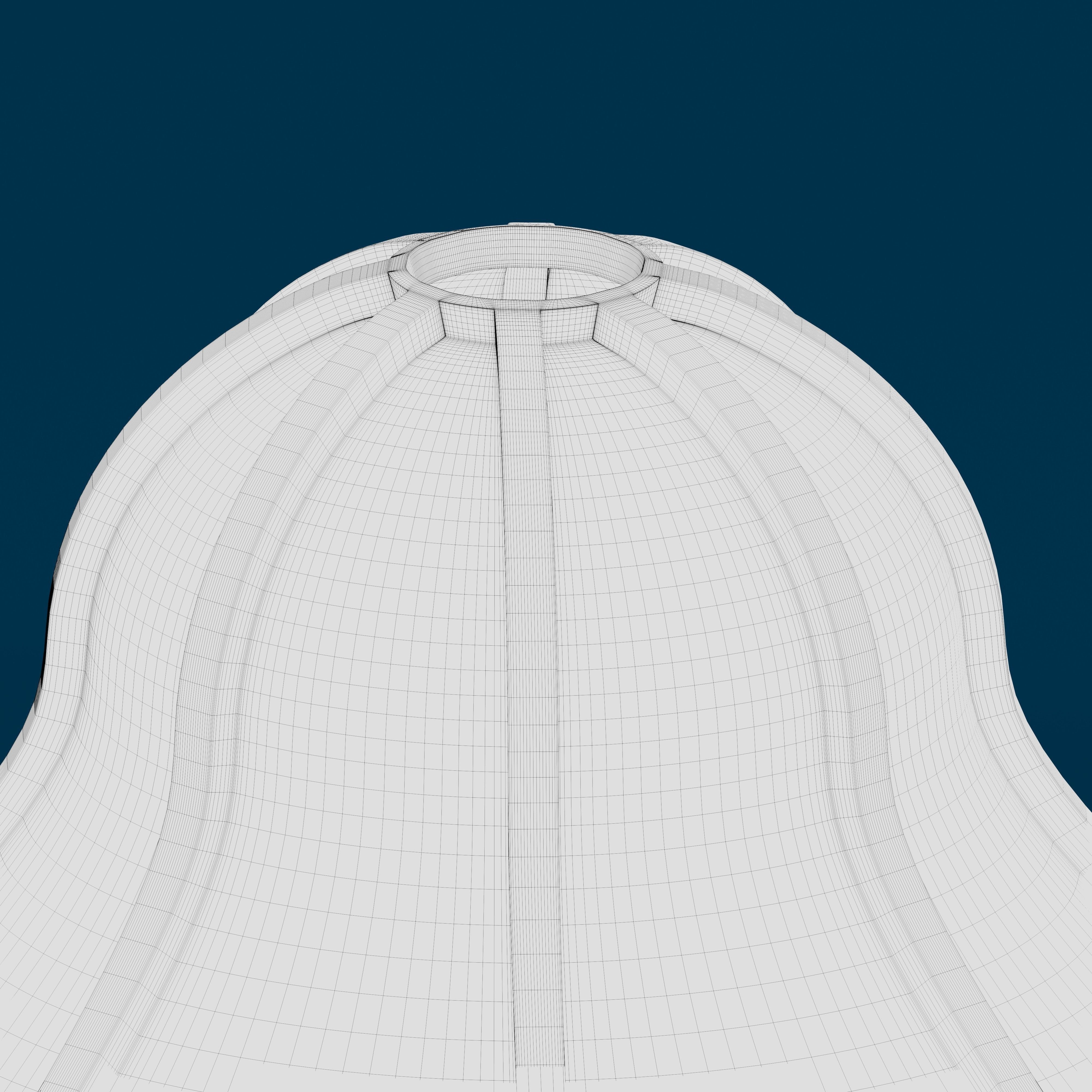 Moroccan Dotted Table Lamp 3D model_6