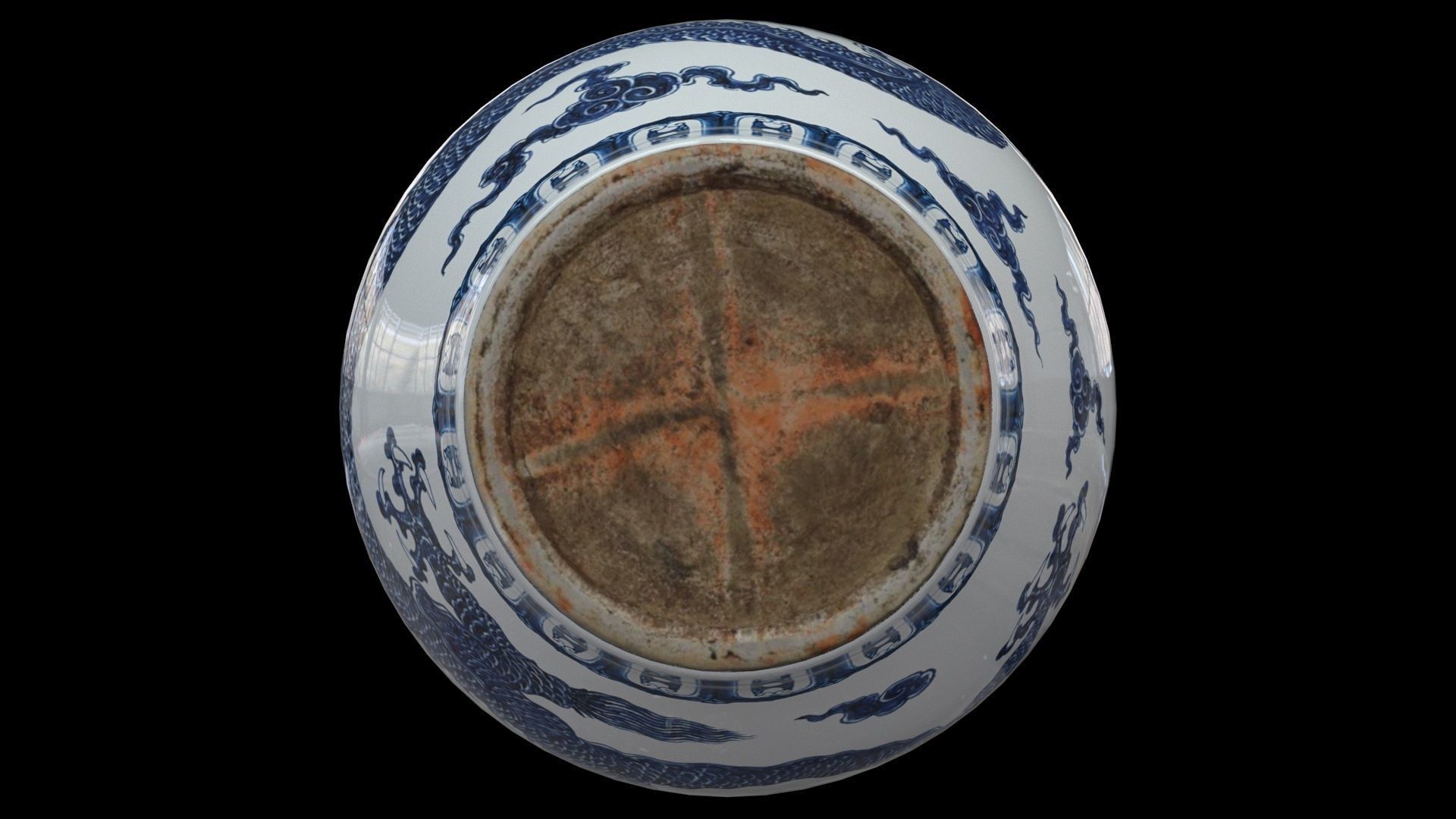 Ming vase 3D model_3
