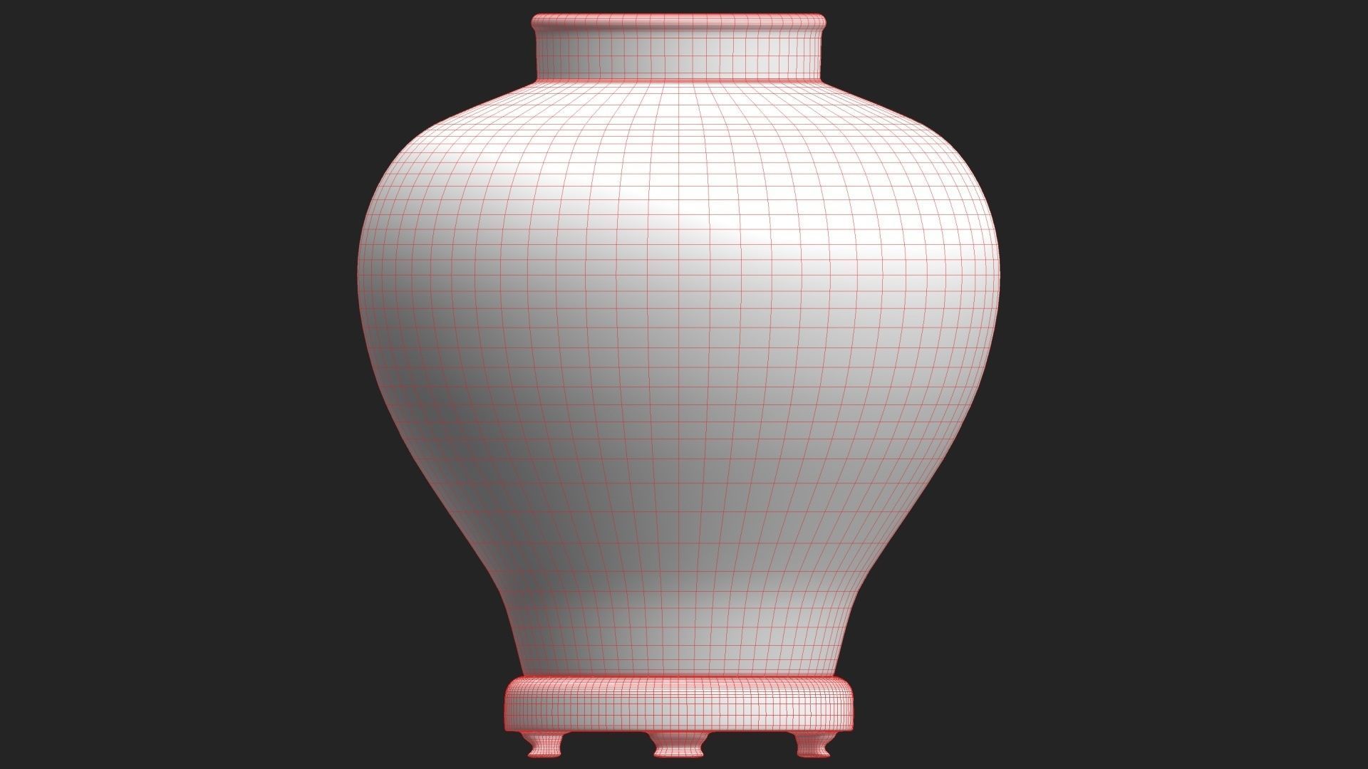 Ming vase 3D model_5