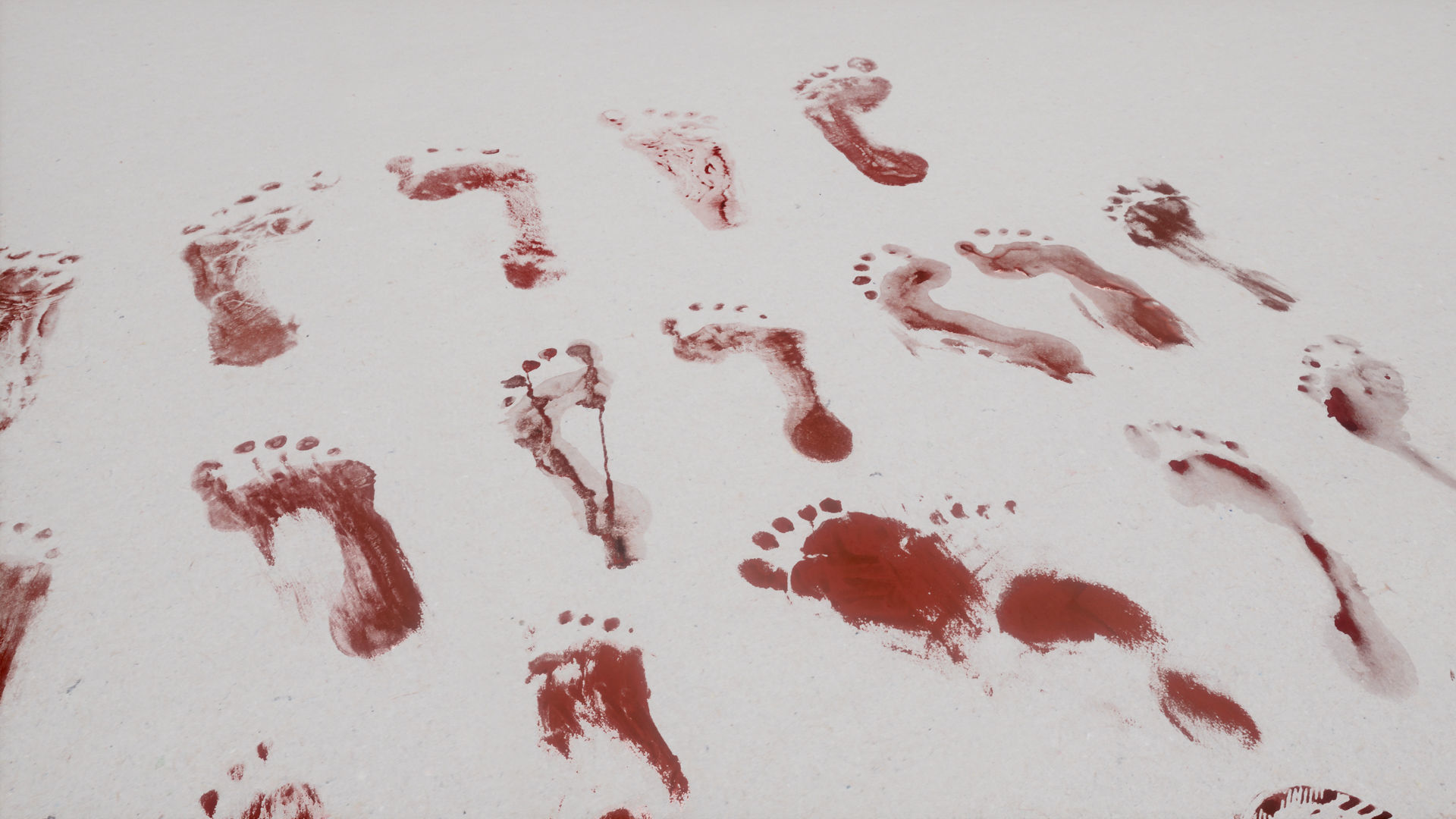 Blood-Miscellaneous group of bloody hand prints Texture_9