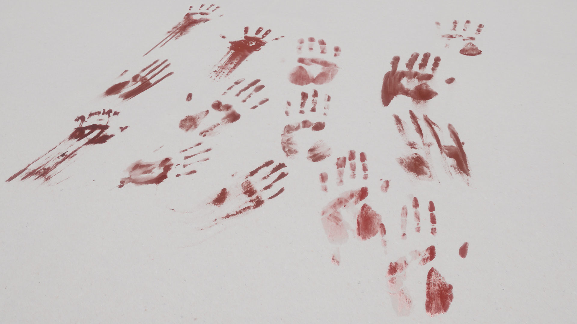 Blood-Miscellaneous group of bloody hand prints Texture_4