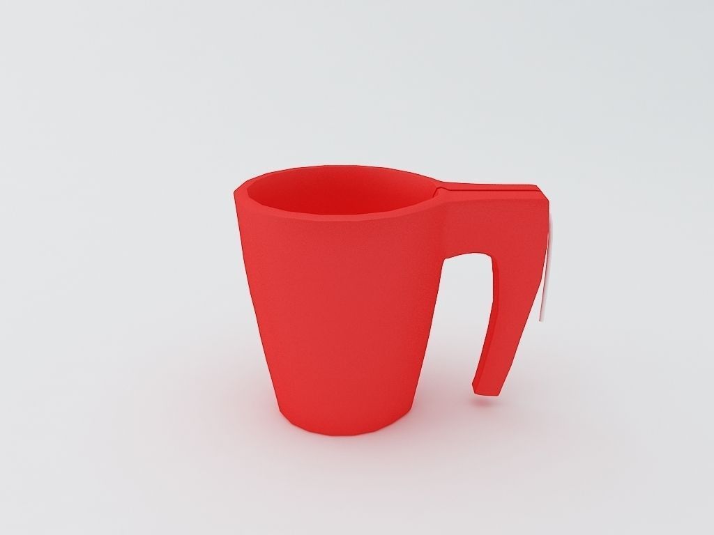 Fancy cup 4  3D print model_3