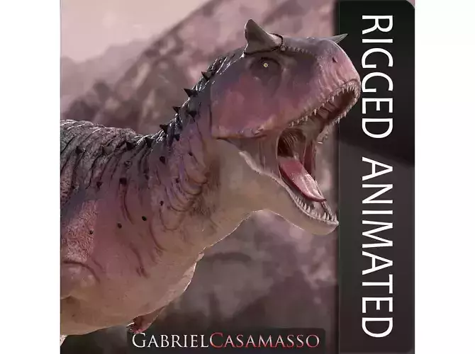 Carnotaurus Sastrei 3D model