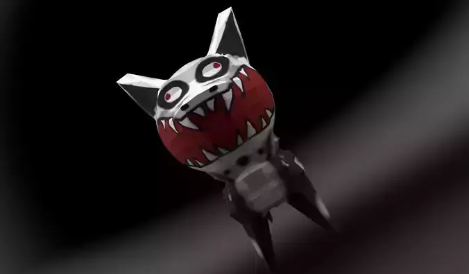 Dogg - tremendously low-poly meme dog 