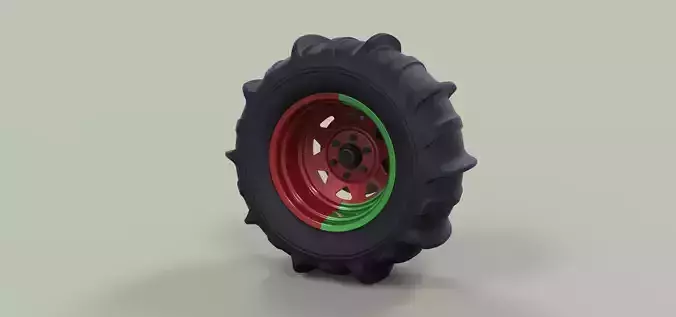 Wheel for sand