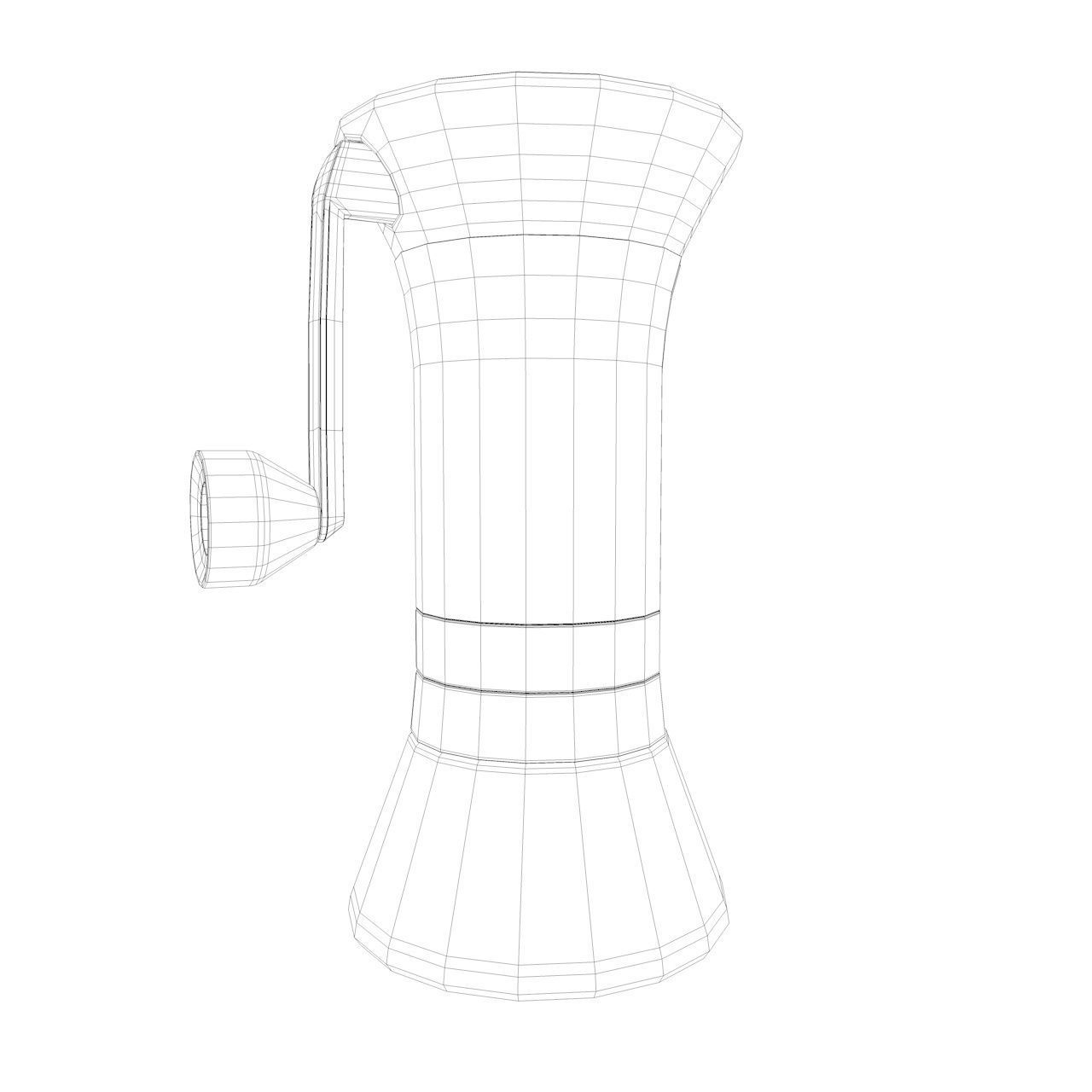 Coffee Grinder 3D model_6