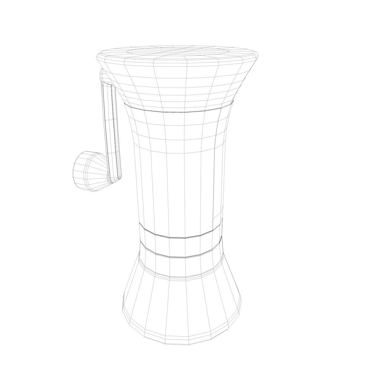 Coffee Grinder 3D model_7
