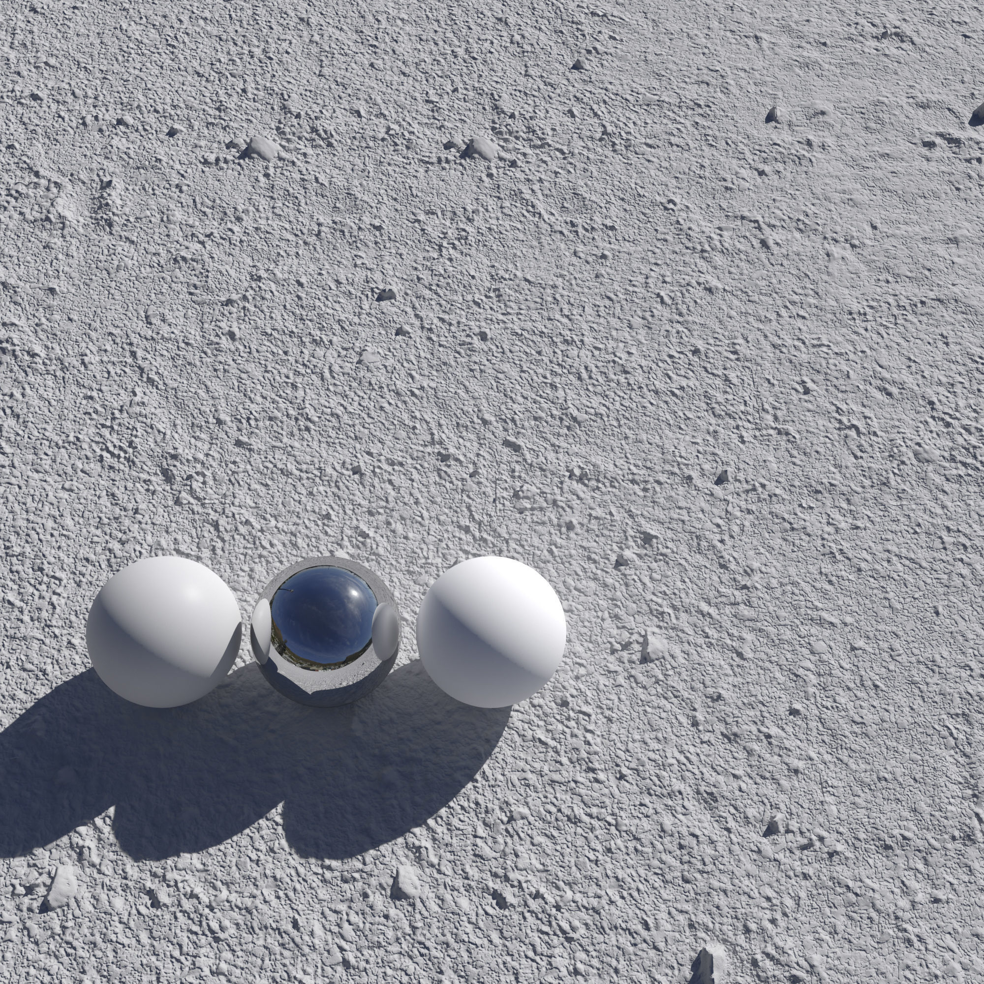 Ultra realistic Gravel Scan model 3D model_2