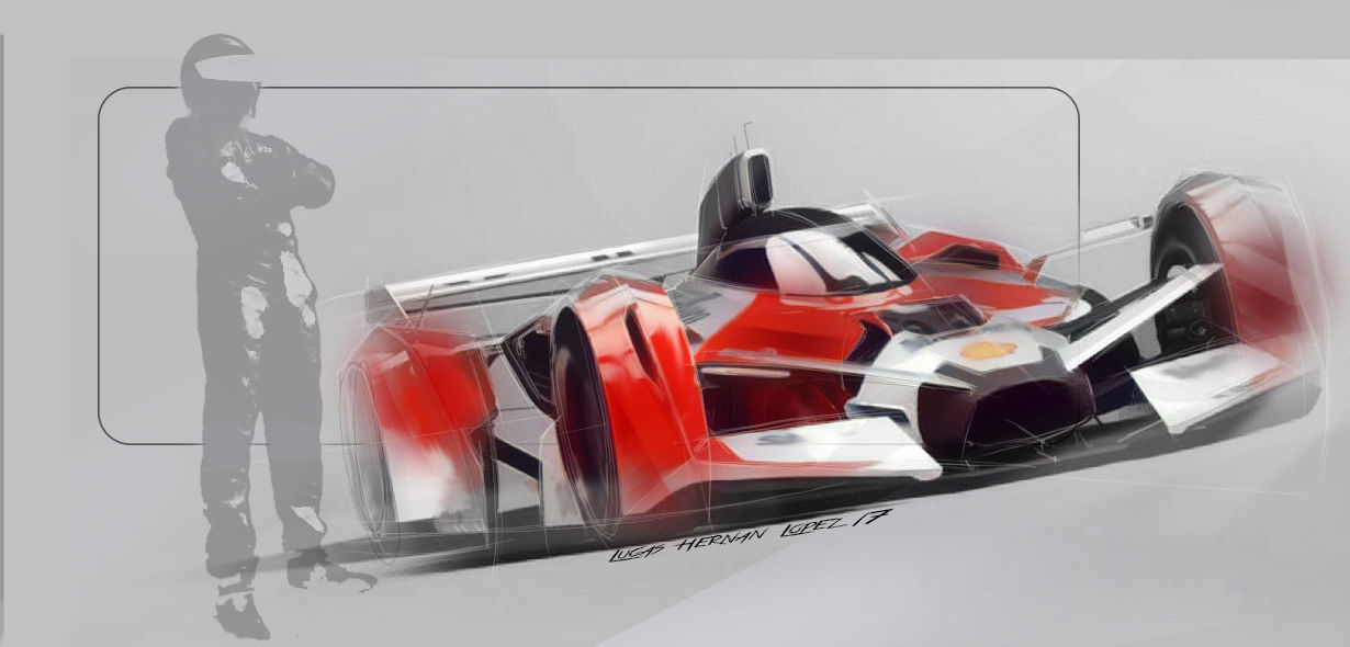 F1 concept senna tribute Low-poly 3D model_6