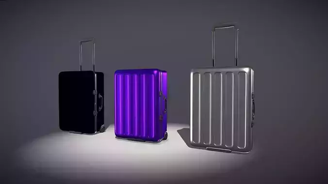 luggage 8 three suitcases