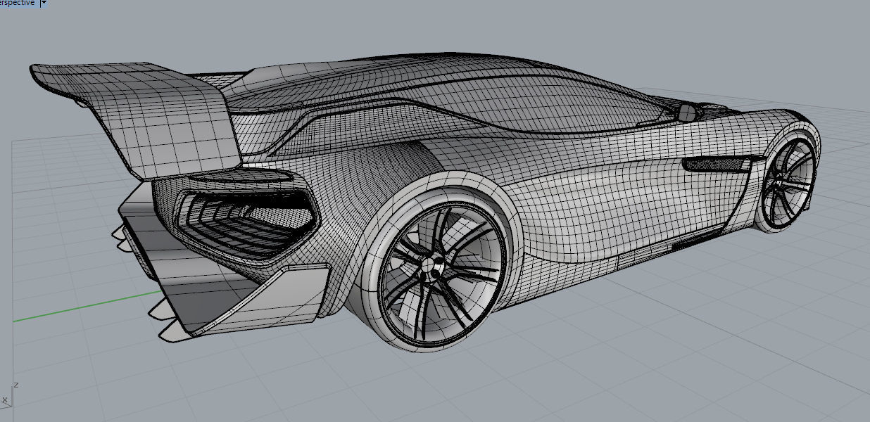 concept car  3D model_5