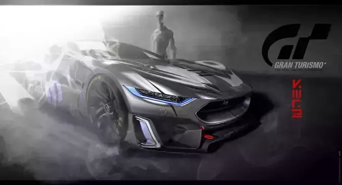 concept car  3D model