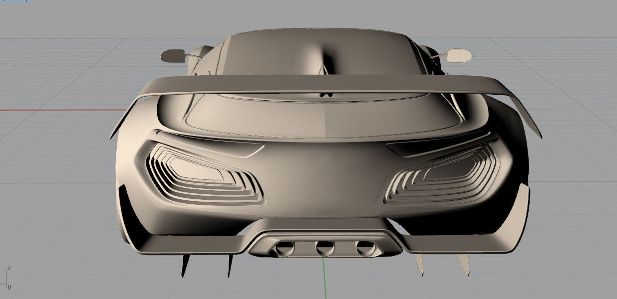 concept car  3D model_8