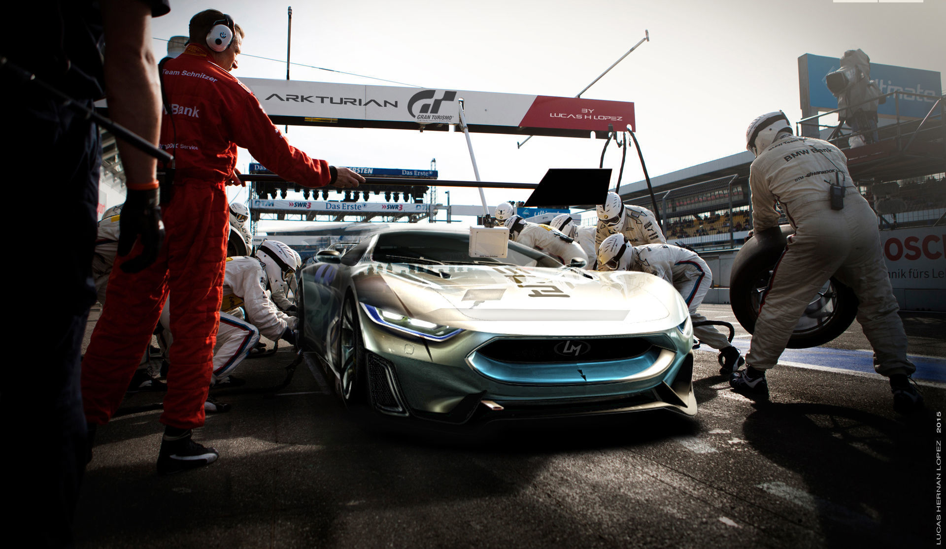 concept car  3D model_2