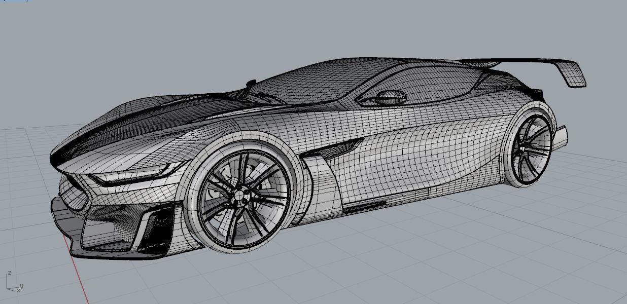 concept car  3D model_6