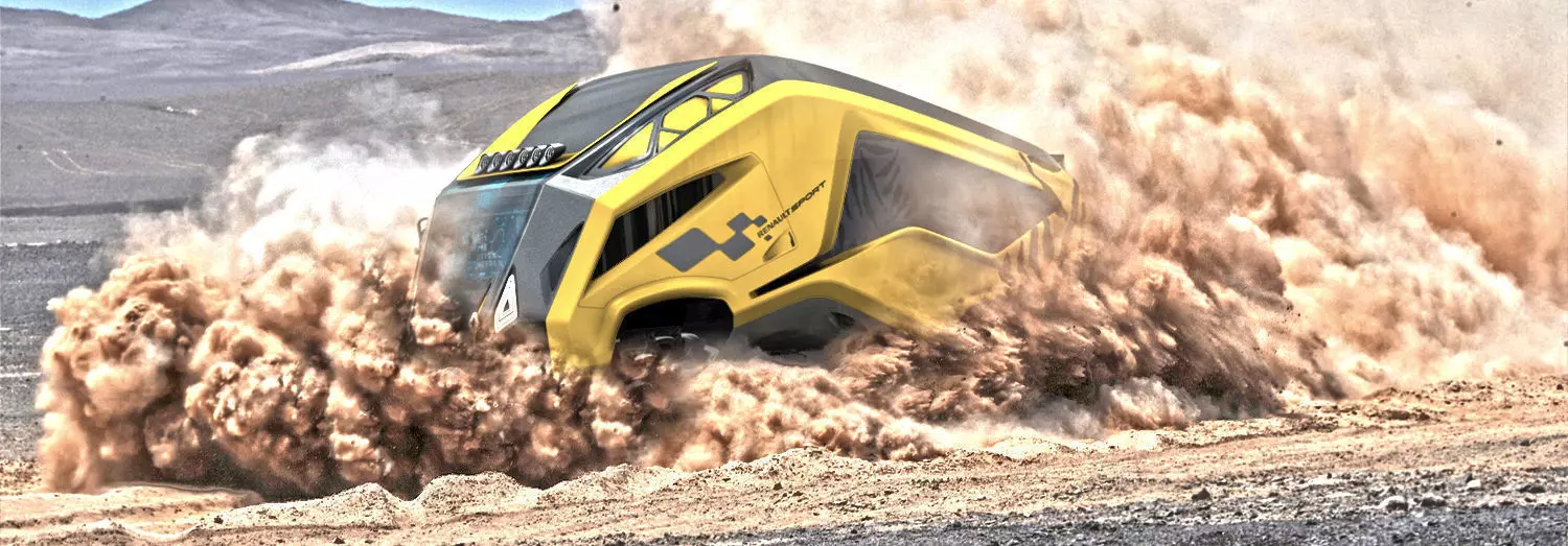 dakar concept truck 3D model_0