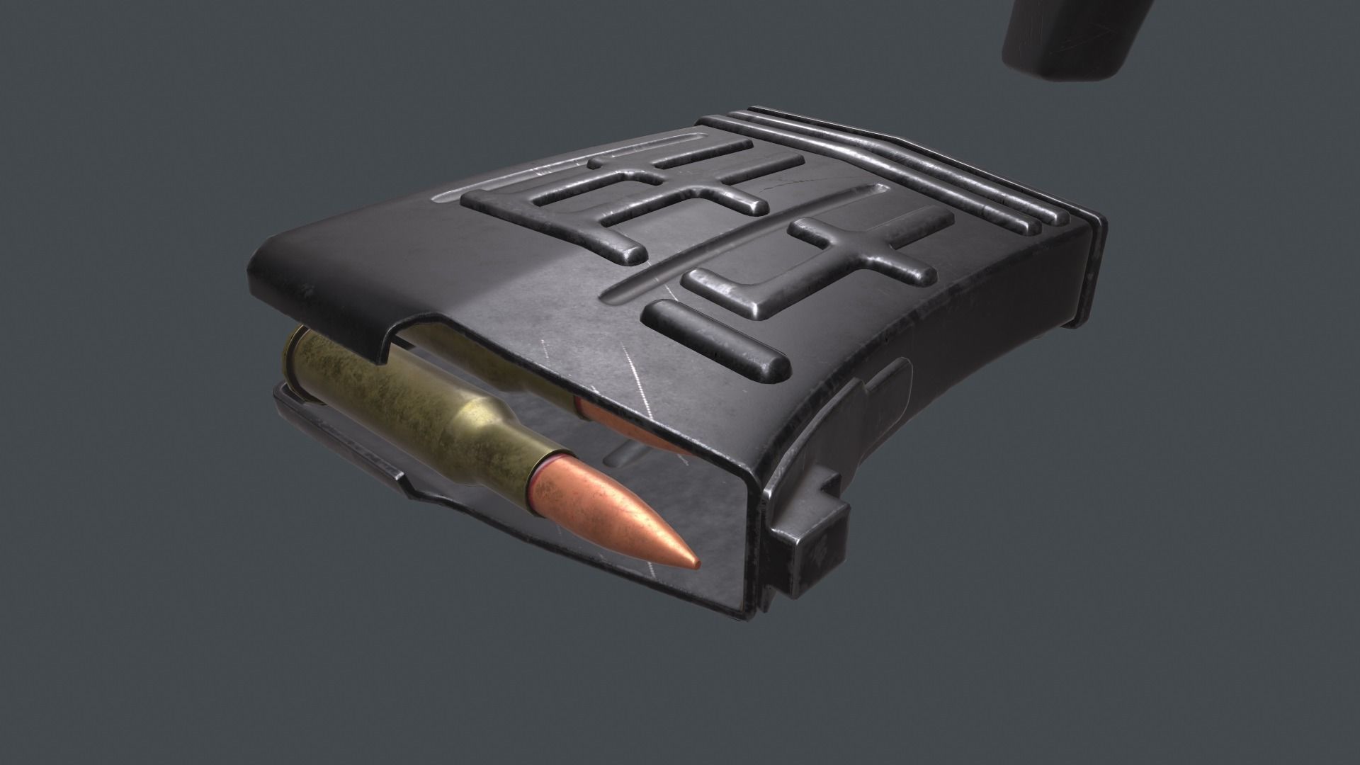 dragunov SVU russian sniper rifle 4K Low-poly 3D model_6