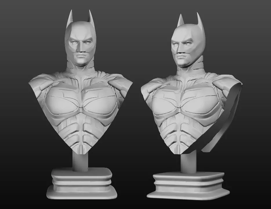 Batman The Dark Knight Movie Bust 3D print model_0