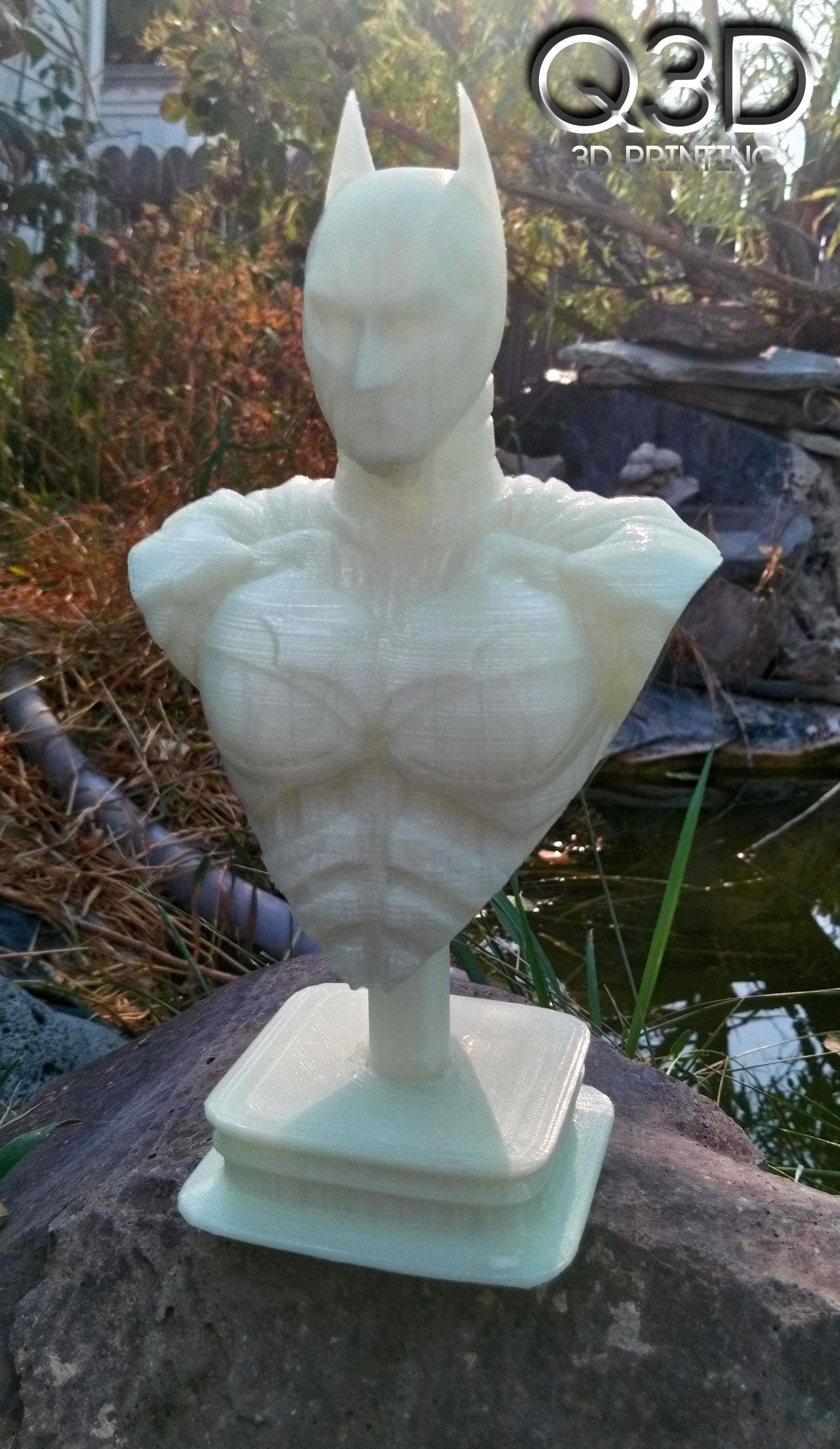 Batman The Dark Knight Movie Bust 3D print model_2