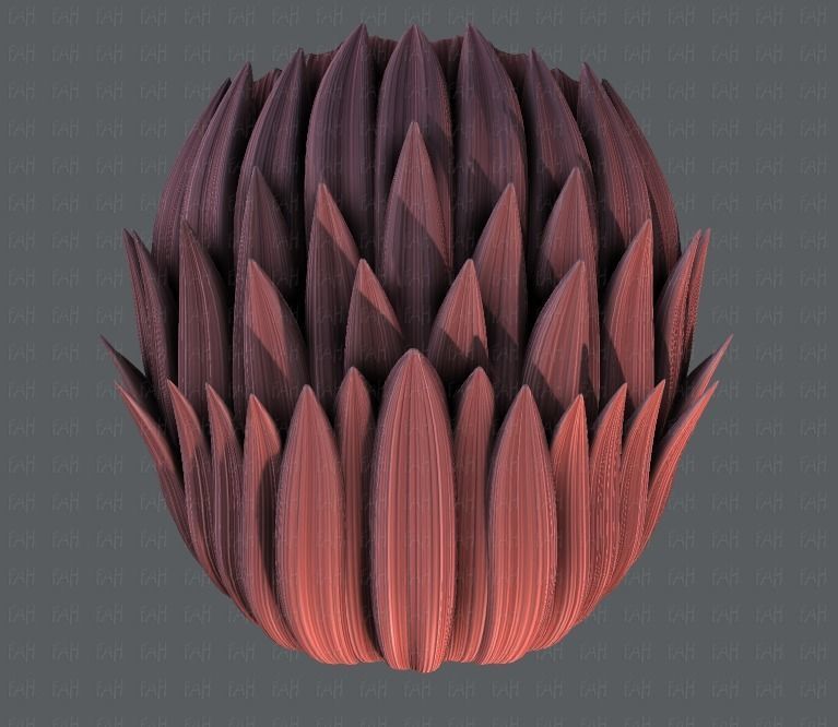 3D Hair style for Man V05 Low-poly 3D model_33