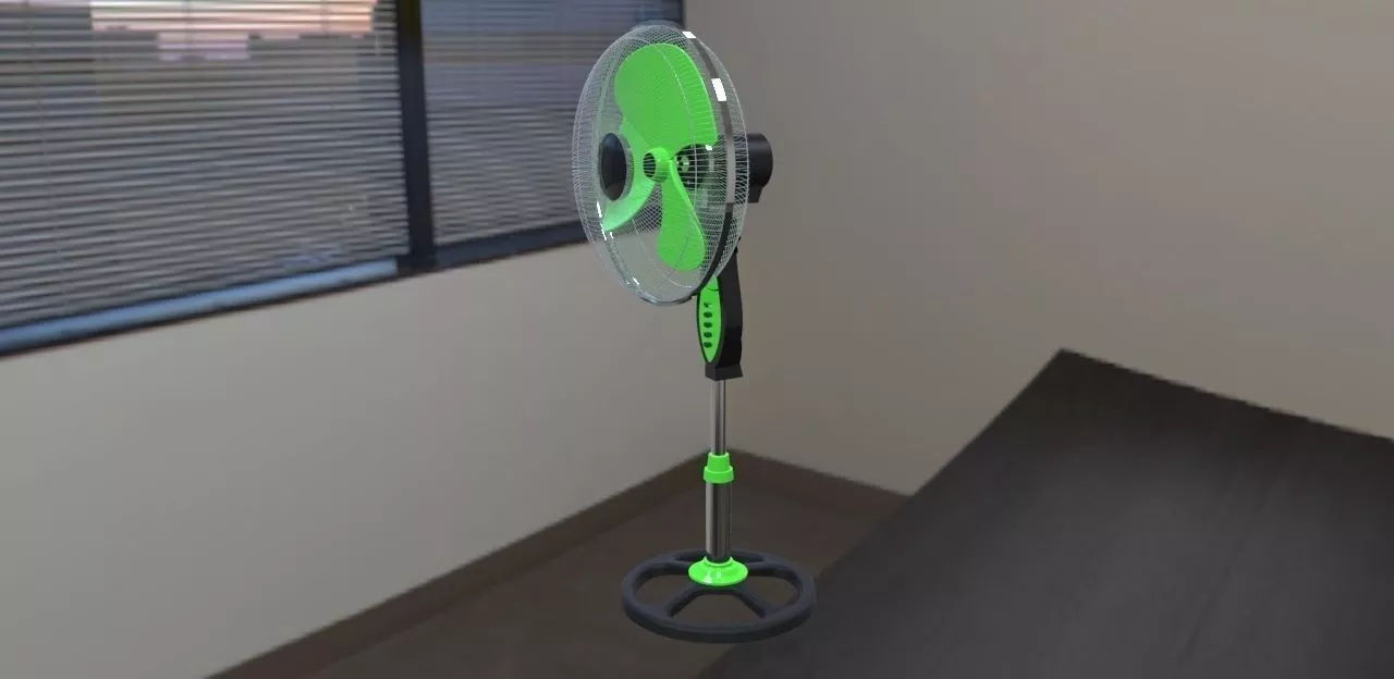 Standing fan Free 3D model