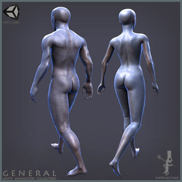 Unity Medieval Animations Mega Pack Low-poly 3D model_12