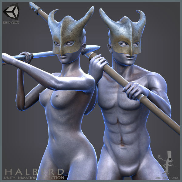 Unity Medieval Animations Mega Pack Low-poly 3D model_5