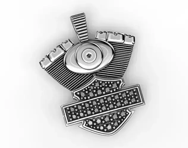 Motorcycle motorcycle pendant with stones 402