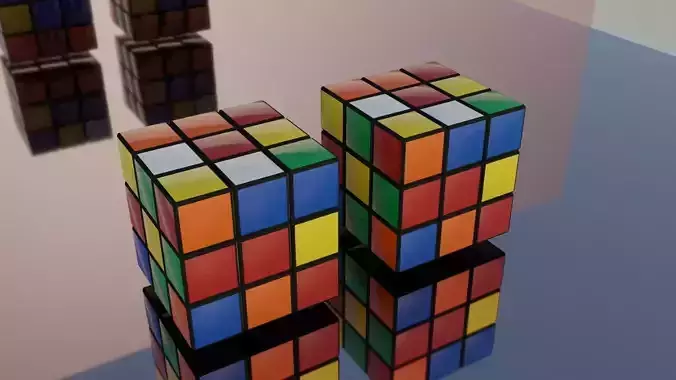 RubikCube squares