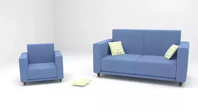 Garniture two sofas and chair